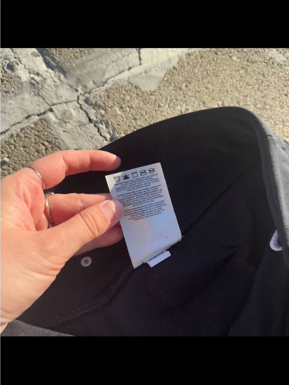 Y2K Nike Black Flare Leggings